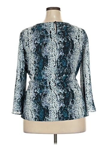Worthington 3/4 Sleeve Blouse (view 2)