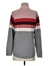 Eddie Bauer Color Block Gray Pullover Sweater Size S - photo 2