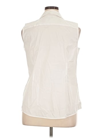 Talbots Sleeveless Button-Down Shirt (view 2)