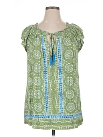 Daniel Rainn Short Sleeve Blouse (view 1)