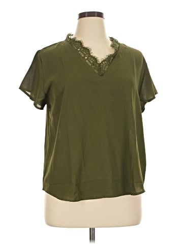 Unbranded Short Sleeve Blouse (view 1)