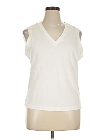 Banana Republic Factory Store Sleeveless T-Shirt (view 1)