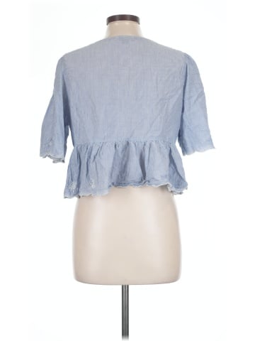 American Eagle Outfitters Short Sleeve Blouse (view 2)