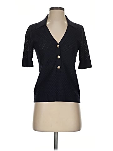 Ann Taylor 3/4 Sleeve Button-Down Shirt (view 1)