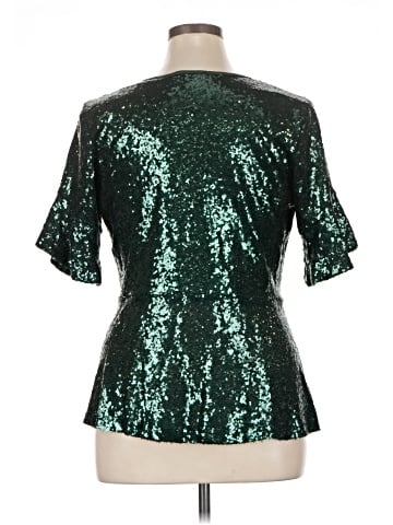 ELOQUII Short Sleeve Blouse (view 2)