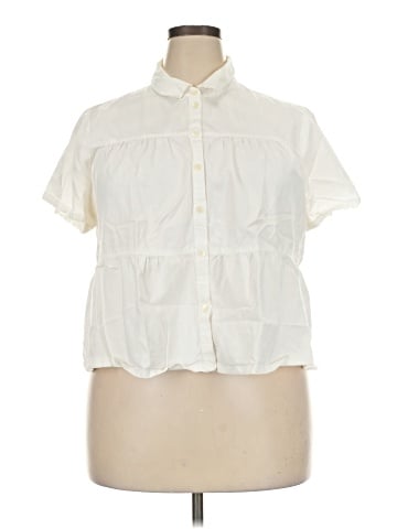 Madewell Short Sleeve Blouse (view 1)