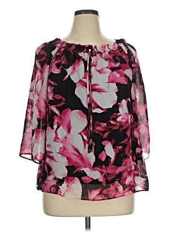 AGB 3/4 Sleeve Blouse (view 1)