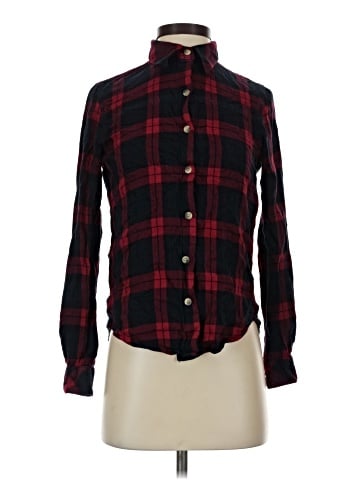 Tolani Long Sleeve Button-Down Shirt (view 1)