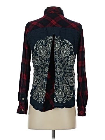 Tolani Long Sleeve Button-Down Shirt (view 2)