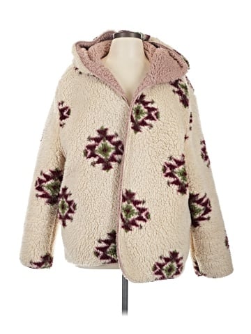Love Tree Faux Fur Jacket (view 1)