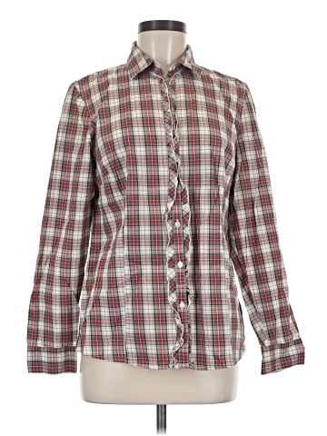 L.L.Bean Long Sleeve Button-Down Shirt (view 1)