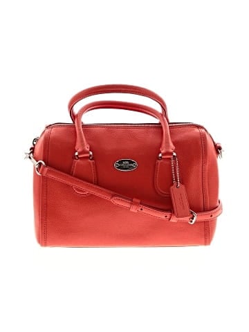 Coach Leather Satchel (view 1)