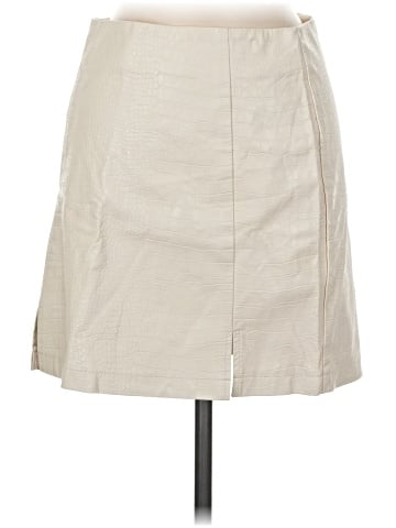 Alya Faux Leather Skirt (view 1)