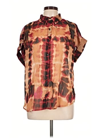 DKNY Short Sleeve Blouse (view 1)