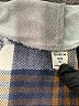 Shein Plaid Blue Jacket Size 5 - photo 3