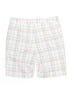 Callaway 100% Polyester Plaid White Shorts Size 10 - photo 2