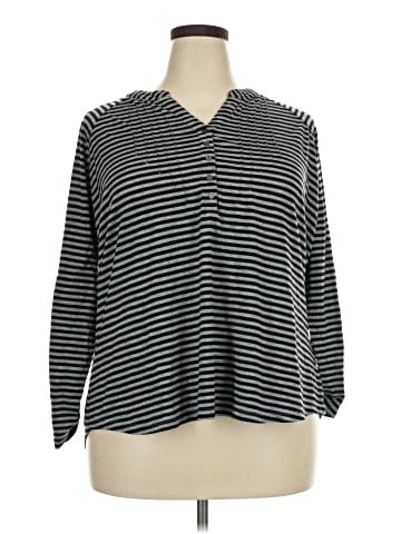 Faded Glory 3/4 Sleeve Top (view 1)