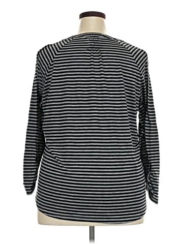 Faded Glory 3/4 Sleeve Top (view 2)