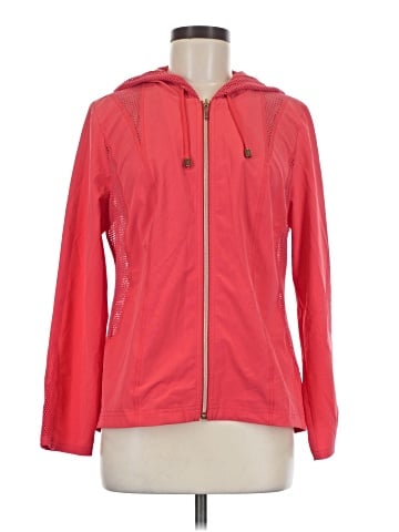 Zenergy by Chico's Zip Up Hoodie (view 1)