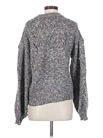 Madewell Pointelle Bubble-Sleeve Pullover Sweater (view 2)