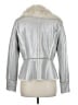 INC International Concepts 100% Polyester Metallic Silver Jacket Size M - photo 2