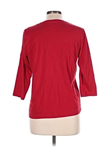 St. John's Bay 3/4 Sleeve Top (view 2)