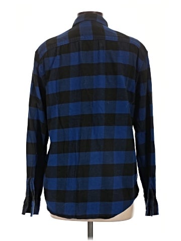 American Eagle Outfitters Long Sleeve Button-Down Shirt (view 2)