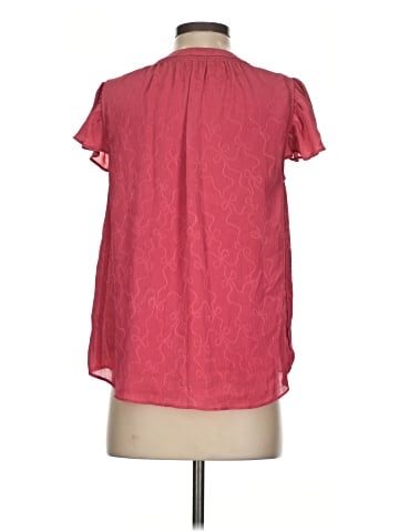 LC Lauren Conrad Short Sleeve Blouse (view 2)