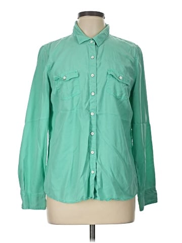 Crown & Ivy Long Sleeve Button-Down Shirt (view 1)