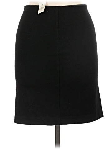 Theory Faux Leather Skirt (view 2)