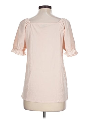 Ann Taylor Factory Short Sleeve Blouse (view 2)