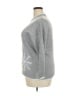 Unbranded 100% Polyester Silver Gray Pullover Sweater Size 2X - photo 5