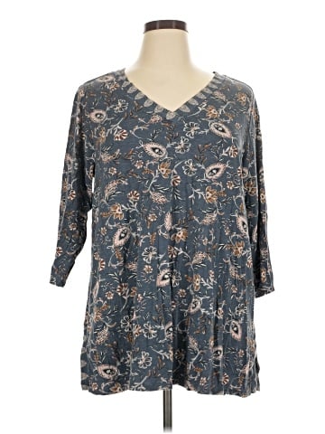 J.Jill 3/4 Sleeve T-Shirt (view 1)