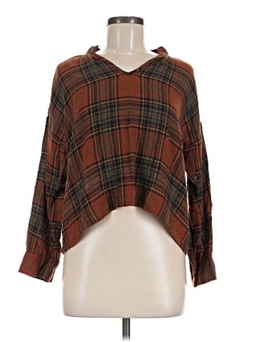 Madewell Highroad Popover Shirt in Brentford Plaid (view 1)