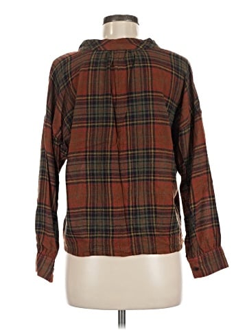 Madewell Highroad Popover Shirt in Brentford Plaid (view 2)