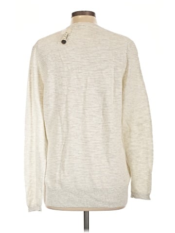 Madewell Striped Graduate Cardigan Sweater (view 2)