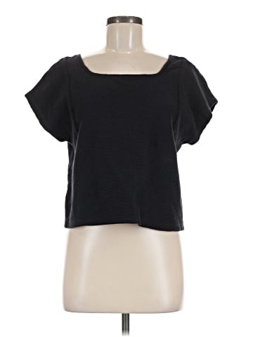 Madewell Ottoman Jacquard Square-Neck Top (view 1)