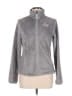 The North Face 100% Polyester Gray Track Jacket Size L - photo 1