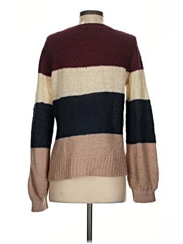 Hem & Thread Pullover Sweater (view 2)