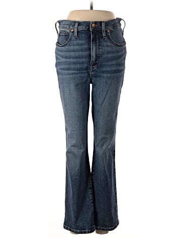 Madewell Cali Demi-Boot Jeans in Glenside Wash (view 1)