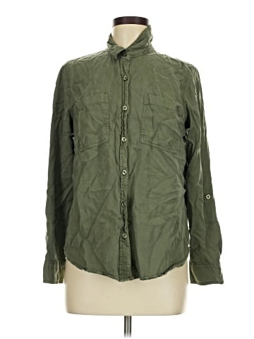 CALVIN KLEIN JEANS Long Sleeve Button-Down Shirt (view 1)