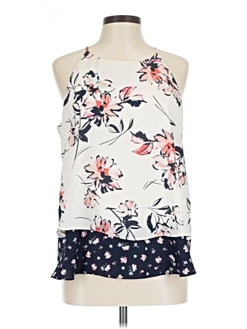 London Times Sleeveless Blouse (view 1)