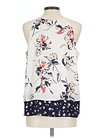 London Times Sleeveless Blouse (view 2)