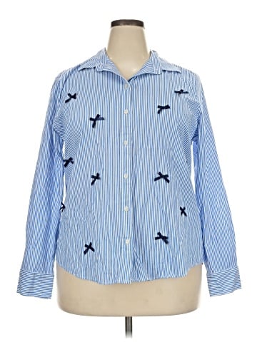 J.Crew Factory Store Long Sleeve Button-Down Shirt (view 1)