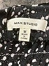 Max Studio Animal Print Black Jumpsuit Size M - photo 4