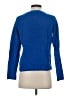 Vila Solid Blue Pullover Sweater Size S - photo 2