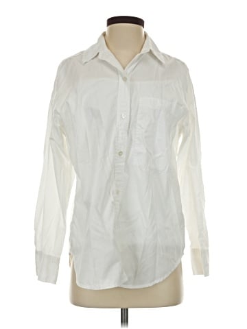Abercrombie & Fitch Long Sleeve Blouse (view 1)