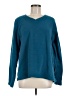 Lands' End 100% Polyester Teal Pullover Sweater Size L - photo 1