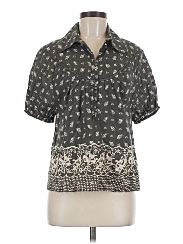 Pilcro Short Sleeve Blouse (view 1)