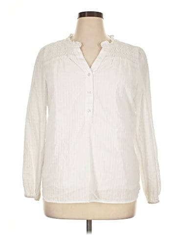 Talbots Outlet Long Sleeve Blouse (view 1)
